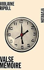 imge de cla couverture de Valse Mémoire représentant une horloge