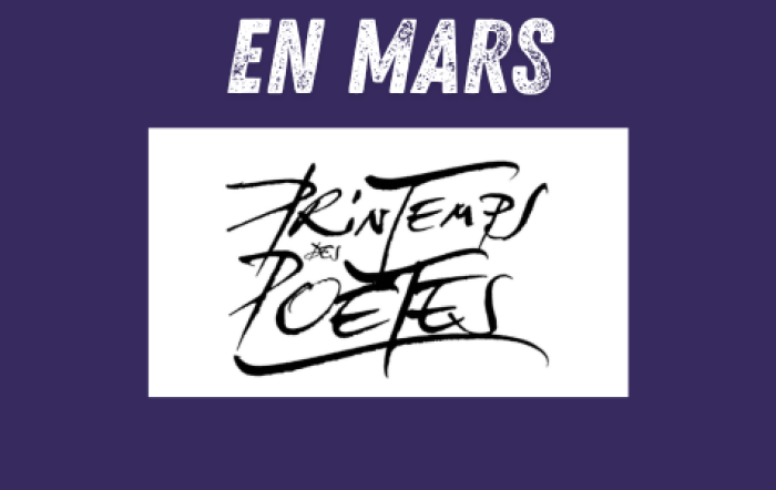 printemps poetes